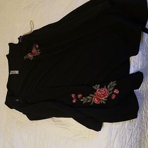 Cold shoulder cardigan